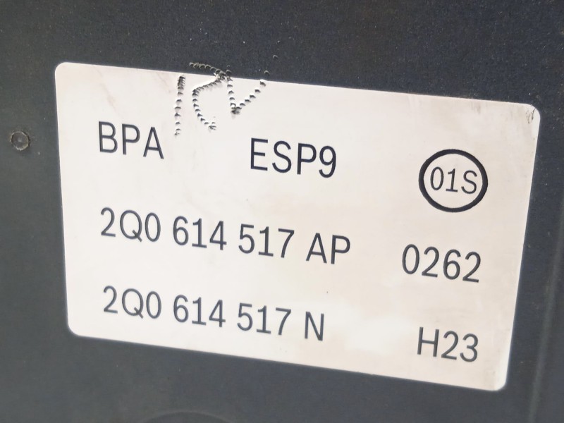 Recambio de abs para skoda kamiq (nw4) 1.0 tsi referencia OEM IAM 2Q0614517AP 0265956685 269902