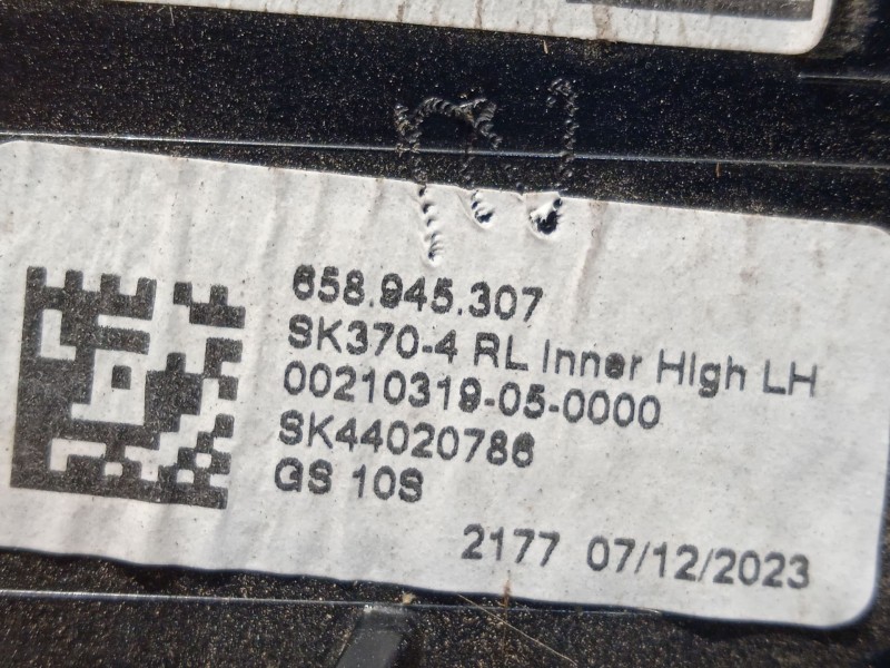 Recambio de piloto trasero izquierdo interior para skoda kamiq (nw4) 1.0 tsi referencia OEM IAM 658945307  