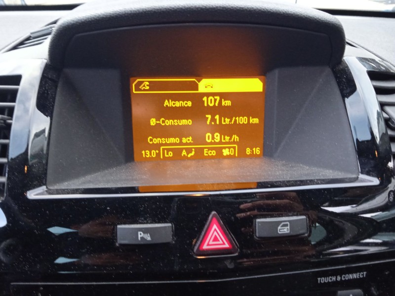 opel zafira b furgoneta/monovolumen (a05) del año 2012