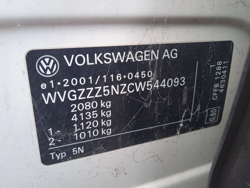 volkswagen tiguan (5n_) del año 2011