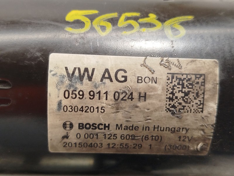 Recambio de motor arranque para audi q7 (4lb) 3.0 tdi quattro referencia OEM IAM 059911024H  0001125609