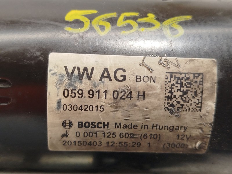 Recambio de motor arranque para audi q7 (4lb) 3.0 tdi quattro referencia OEM IAM 059911024H  0001125609