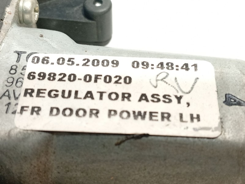 Recambio de elevalunas delantero izquierdo para toyota verso (_r2_) 2.0 d-4d (aur20_) referencia OEM IAM 857200F00B 91565410 