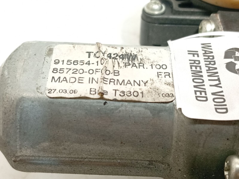 Recambio de elevalunas delantero izquierdo para toyota verso (_r2_) 2.0 d-4d (aur20_) referencia OEM IAM 857200F00B 91565410 