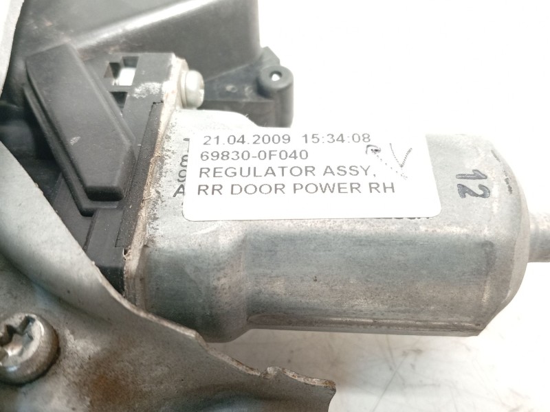 Recambio de elevalunas trasero derecho para toyota verso (_r2_) 2.0 d-4d (aur20_) referencia OEM IAM 857100F00E  
