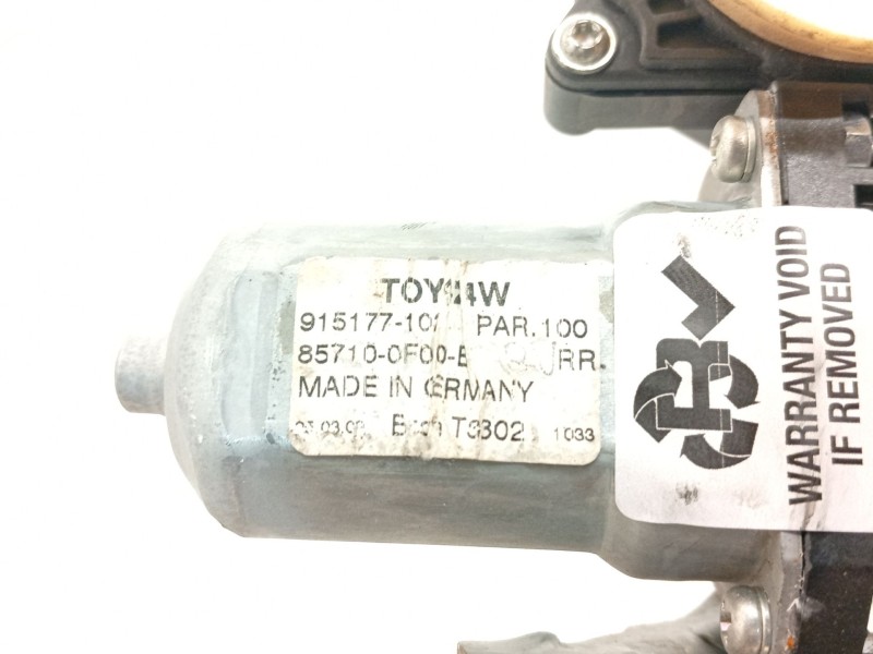 Recambio de elevalunas trasero derecho para toyota verso (_r2_) 2.0 d-4d (aur20_) referencia OEM IAM 857100F00E  