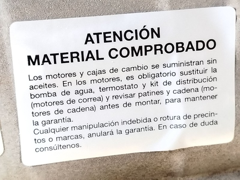 Recambio de caja cambios para ford focus iv turnier (hp) 1.0 ecoboost referencia OEM IAM CV6R7002PF 2255924 