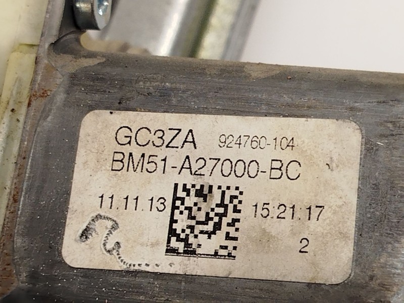 Recambio de elevalunas trasero derecho para ford focus iii 1.6 tdci referencia OEM IAM BM51A27000BC 1870371 