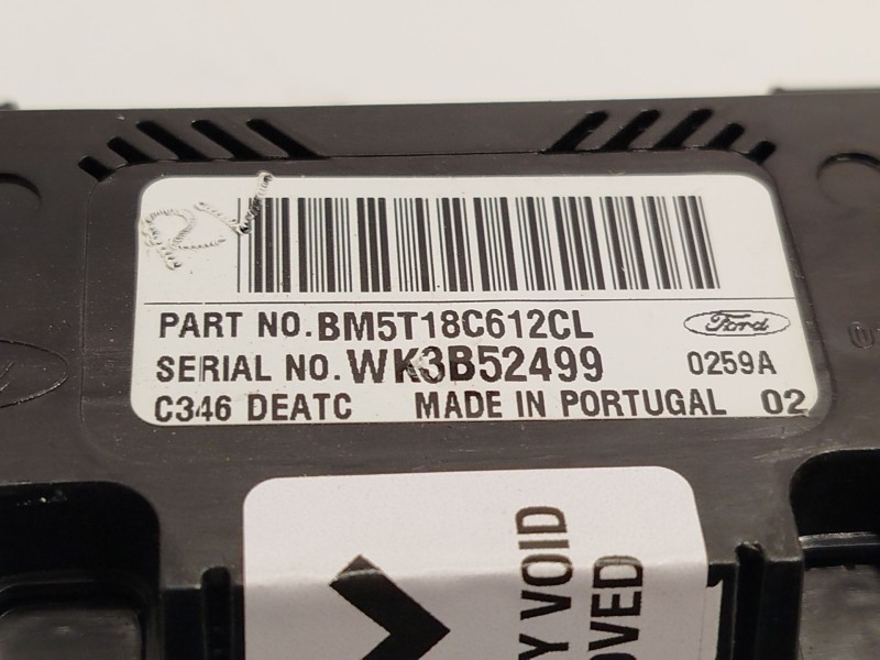 Recambio de mando climatizador para ford focus iii 1.6 tdci referencia OEM IAM BM5T18C612CL 1866942 