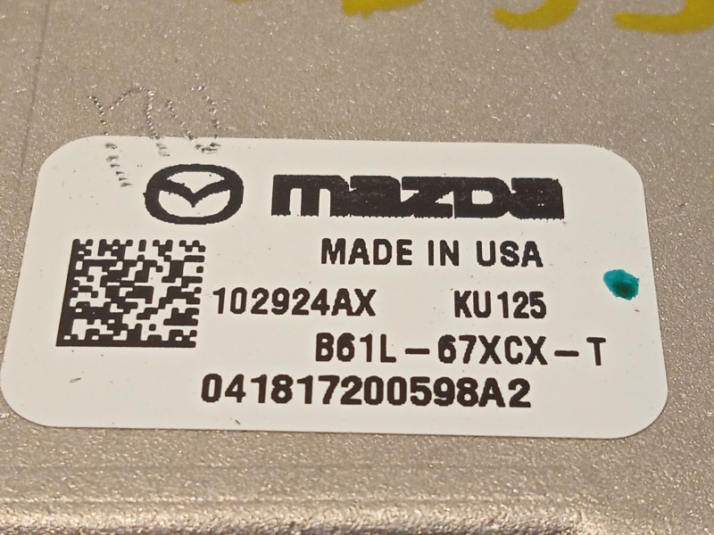 Recambio de modulo electronico para mazda cx-5 (kf) 2.5 awd referencia OEM IAM B61L67XCXT  
