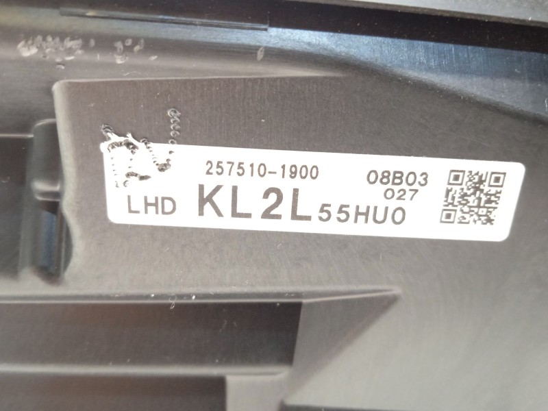 Recambio de pantalla multifuncion para mazda cx-5 (kf) 2.5 awd referencia OEM IAM KL2L55HU0  2575101900