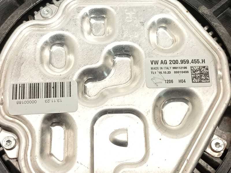 Recambio de electroventilador para skoda kamiq (nw4) 1.0 tsi referencia OEM IAM 2Q0121203M 2Q0959455H 