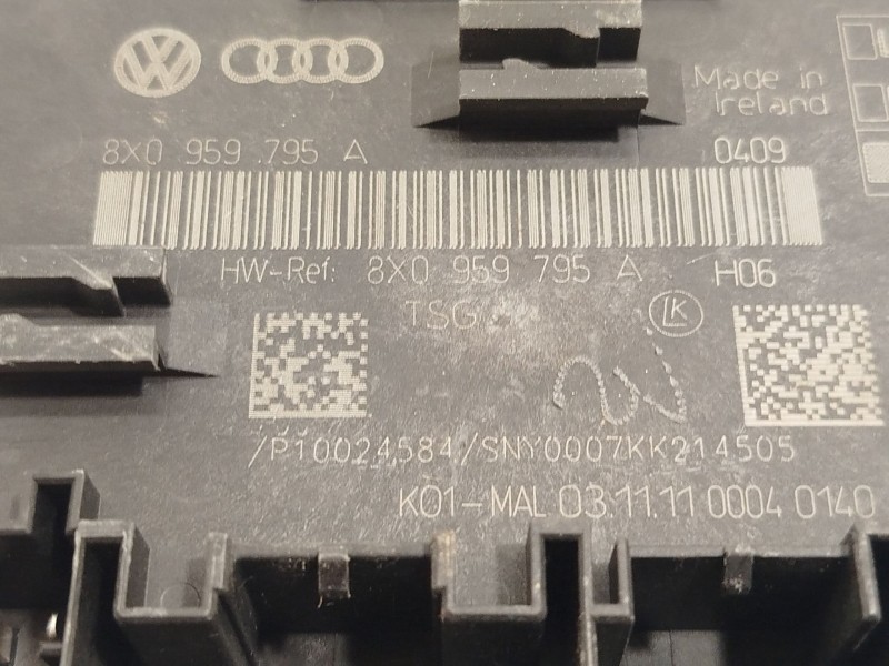 Recambio de centralita confort para audi q3 (8ub, 8ug) 2.0 tdi referencia OEM IAM 8X0959795A  