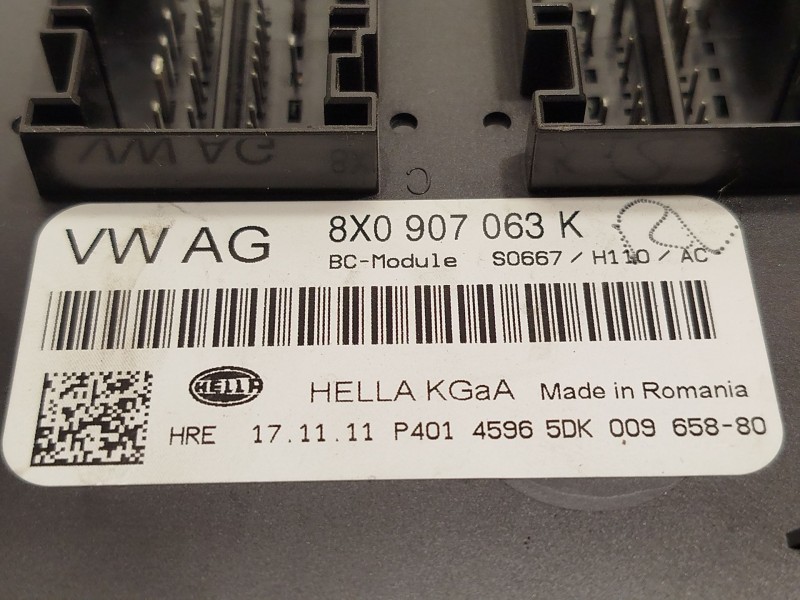 Recambio de modulo electronico para audi q3 (8ub, 8ug) 2.0 tdi referencia OEM IAM 8X0907063K  5DK00965880