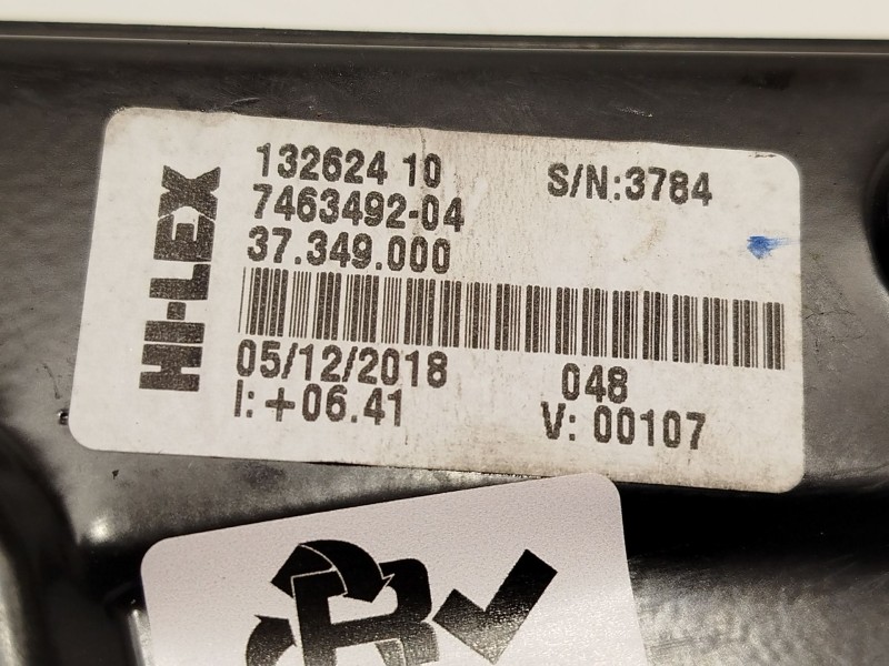 Recambio de elevalunas trasero derecho para bmw x1 (f48) sdrive 18 i referencia OEM IAM 7463492 67627354889 51357490200