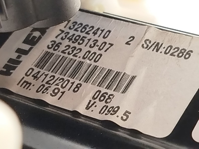 Recambio de elevalunas delantero izquierdo para bmw x1 (f48) sdrive 18 i referencia OEM IAM 7349513 51337434785 