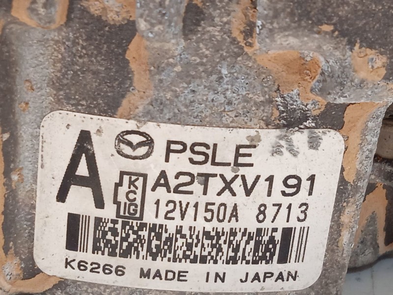 Recambio de alternador para mazda cx-5 (kf) 2.5 awd referencia OEM IAM PSLE PSLE18300 A2TXV191