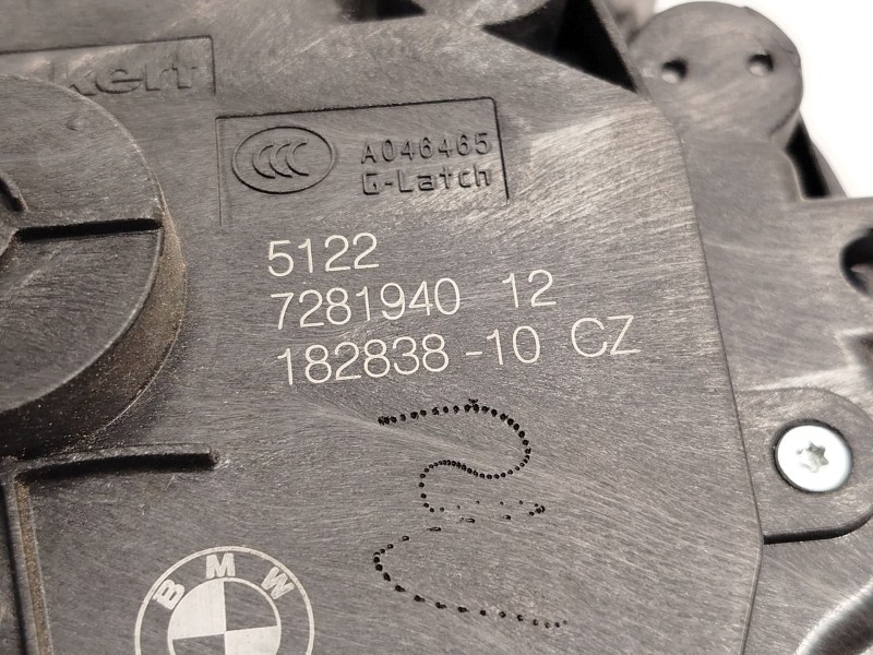 Recambio de cerradura puerta trasera derecha para bmw x1 (f48) sdrive 18 i referencia OEM IAM 51227281940  
