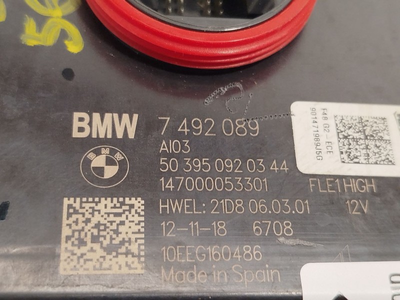 Recambio de centralita led derecha para bmw x1 (f48) sdrive 18 i referencia OEM IAM 7492089 63117492089 