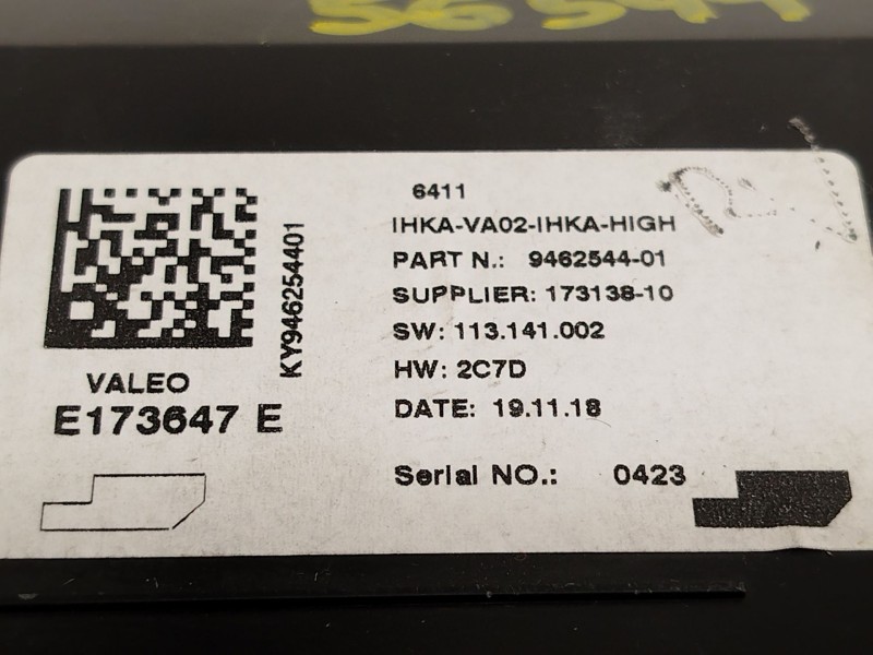 Recambio de modulo electronico para bmw x1 (f48) sdrive 18 i referencia OEM IAM 64119462544 9462544 