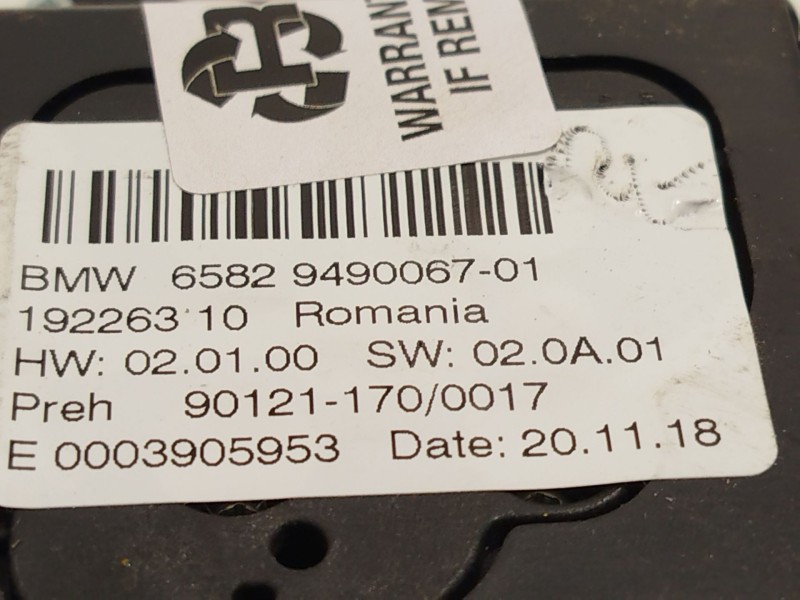 Recambio de mando multifuncion para bmw x1 (f48) sdrive 18 i referencia OEM IAM 65829490067 9490067 