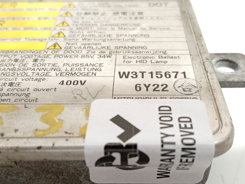 Recambio de centralita faros xenon para mazda 5 (cr) 2.0 cd (cr19) referencia OEM IAM W3T15671 C236510H3 