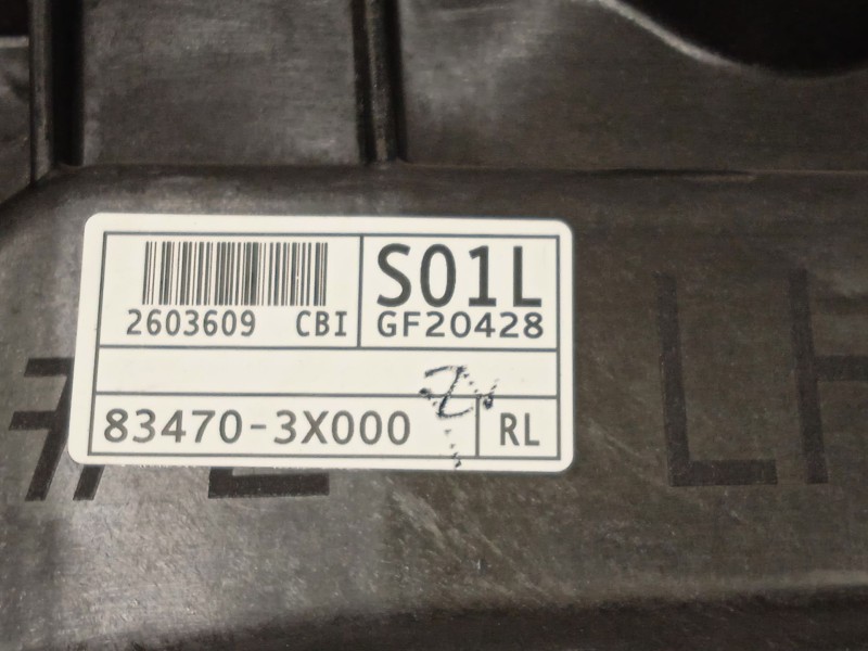 Recambio de elevalunas trasero izquierdo para hyundai elantra v sedán (md, ud) 1.6 referencia OEM IAM 834703X000  