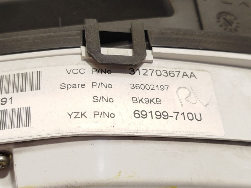 Recambio de cuadro instrumentos para volvo s80 ii (124) d5 referencia OEM IAM 31270367AA  