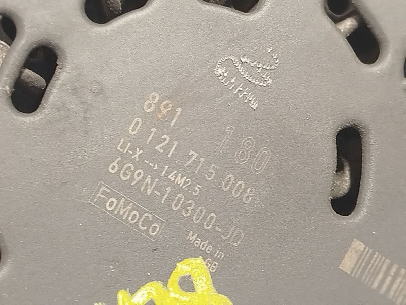 Recambio de alternador para volvo s80 ii (124) d5 referencia OEM IAM 6G9N10300JD  0121715008