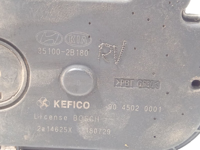 Recambio de caja mariposa para hyundai elantra v sedán (md, ud) 1.6 referencia OEM IAM 351002B180  