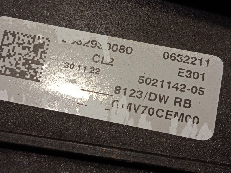 Recambio de electroventilador para fiat doblo furgoneta/monovolumen (510_, 511_) bluehdi 100 referencia OEM IAM 9832930080  5021