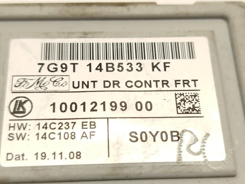 Recambio de centralita confort para volvo s80 ii (124) d5 referencia OEM IAM 7G9T14B533KF  