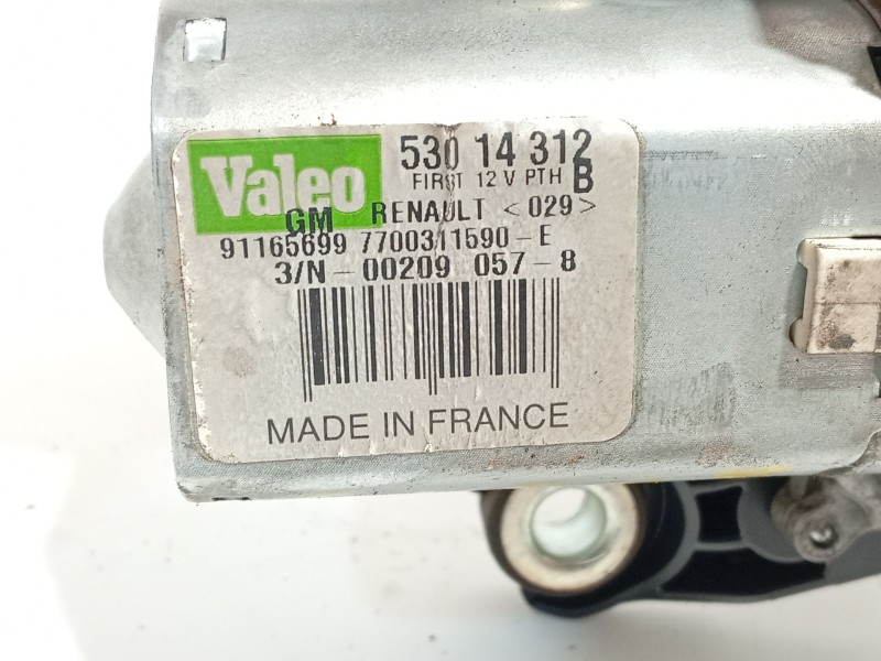 Recambio de motor limpia trasero para nissan primastar autobús (x83) dci 120 referencia OEM IAM 91165699  53014312