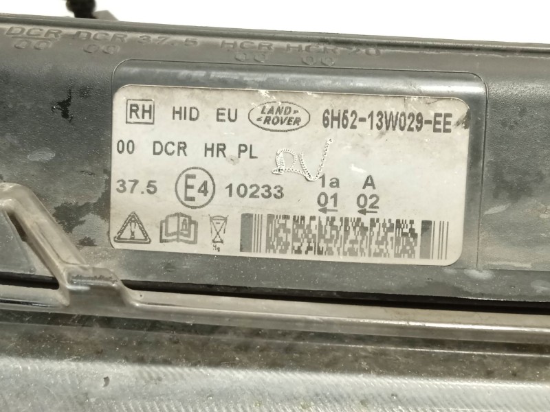 Recambio de faro derecho para land rover freelander 2 (l359) 2.2 td4 4x4 referencia OEM IAM 6H5213W029EE LR021906 