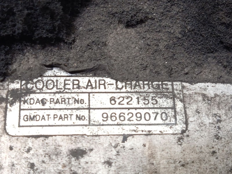 Recambio de intercooler para opel antara a (l07) 2.0 cdti referencia OEM IAM 96629070  