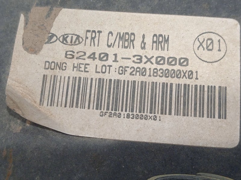 Recambio de puente delantero para hyundai elantra v sedán (md, ud) 1.6 referencia OEM IAM 624013X000 624003X000 