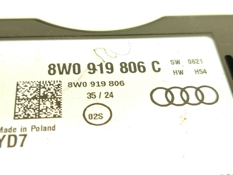 Recambio de modulo electronico para audi a4 b9 avant (8w5, 8wd) 30 tdi mild hybrid referencia OEM IAM 8W0919806C  