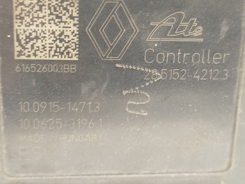 Recambio de abs para dacia dokker furgoneta/monovolumen 1.5 dci (feaj) referencia OEM IAM 476600078R 28515242123 10022006554