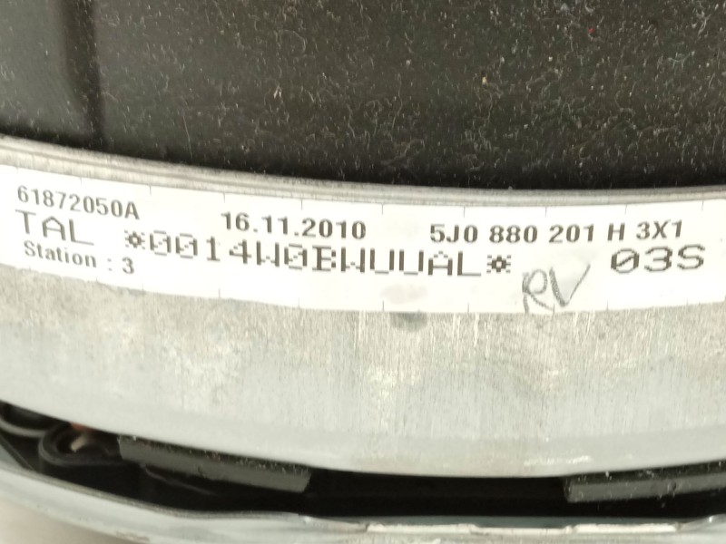 Recambio de airbag delantero izquierdo para skoda fabia ii combi (545) 1.6 tdi referencia OEM IAM 5J0880201H 5J0880201H3X1 
