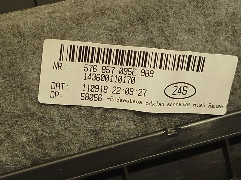 Recambio de guantera para seat ateca (kh7, khp) 1.5 tsi referencia OEM IAM 576857095E 576857095E9B9 