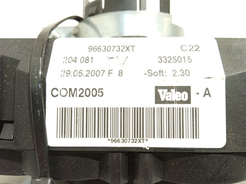 Recambio de mando intermitentes para peugeot 207/207+ (wa_, wc_) 1.6 hdi referencia OEM IAM 96630732XT  