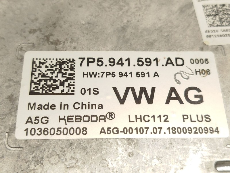 Recambio de centralita led derecha para seat ateca (kh7, khp) 1.5 tsi referencia OEM IAM 7P5941591AD  