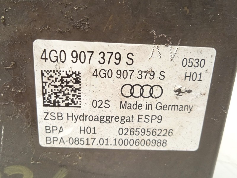Recambio de abs para audi a6 c7 (4g2, 4gc) 2.0 tdi referencia OEM IAM 4G0614517AK 4G0907379S 269776