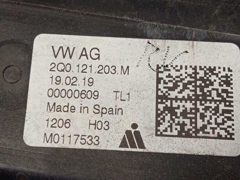 Recambio de electroventilador para seat ibiza v (kj1, kjg) 1.0 tsi referencia OEM IAM 2Q0121203M 2Q0959455H 