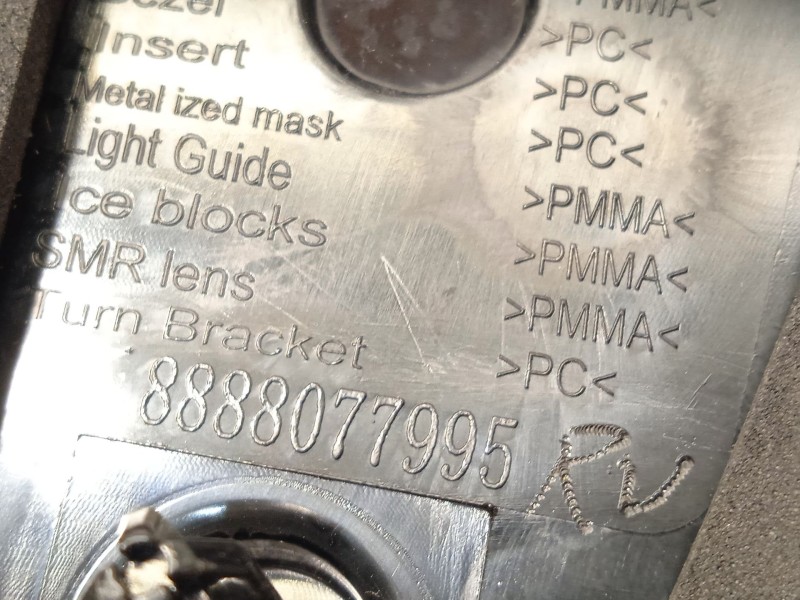 Recambio de piloto trasero izquierdo para lynk & co 01 hev referencia OEM IAM 8888077995  