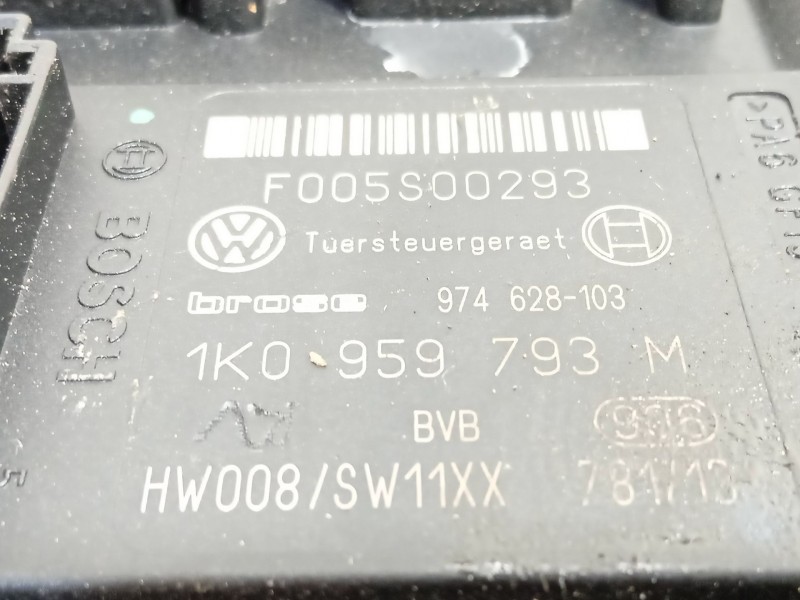 Recambio de elevalunas delantero izquierdo para seat leon (1p1) 1.9 tdi referencia OEM IAM 1K0959793M  