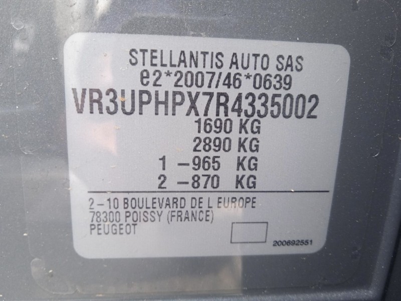 peugeot 208 ii (ub_, up_, uw_, uj_) del año 2025