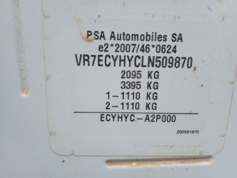 citroën berlingo (er_, ec_) del año 2020