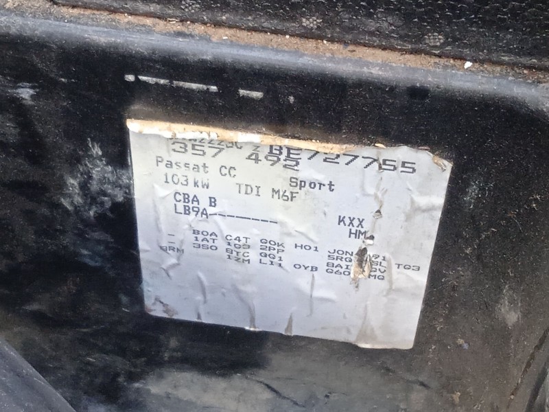 volkswagen passat b6 (3c2) del año 2010