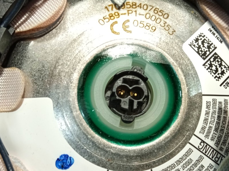 Recambio de airbag delantero izquierdo para opel astra k (b16) 1.6 cdti (68) referencia OEM IAM 39042463  